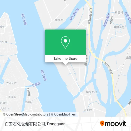 百安石化仓储有限公司 map