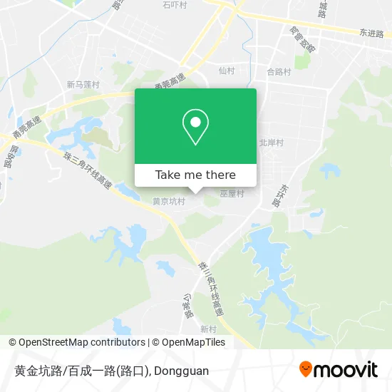 黄金坑路/百成一路(路口) map