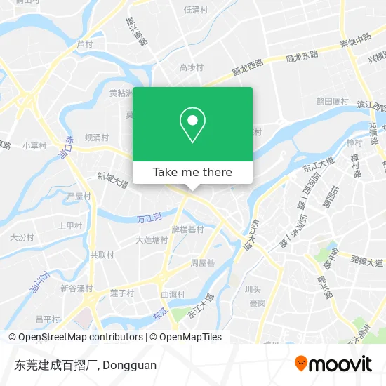 东莞建成百摺厂 map