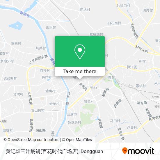 黄记煌三汁焖锅(百花时代广场店) map