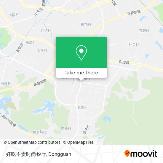 好吃不贵时尚餐厅 map