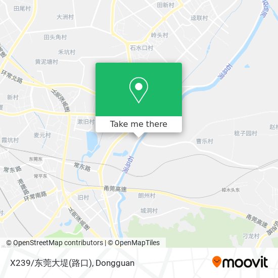 X239/东莞大堤(路口) map