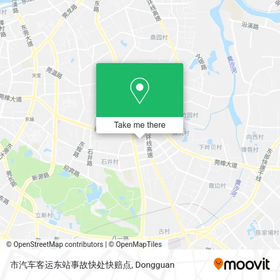 市汽车客运东站事故快处快赔点 map