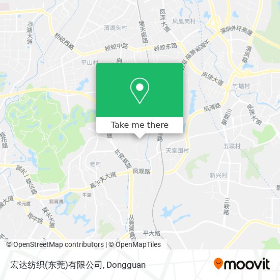 宏达纺织(东莞)有限公司 map