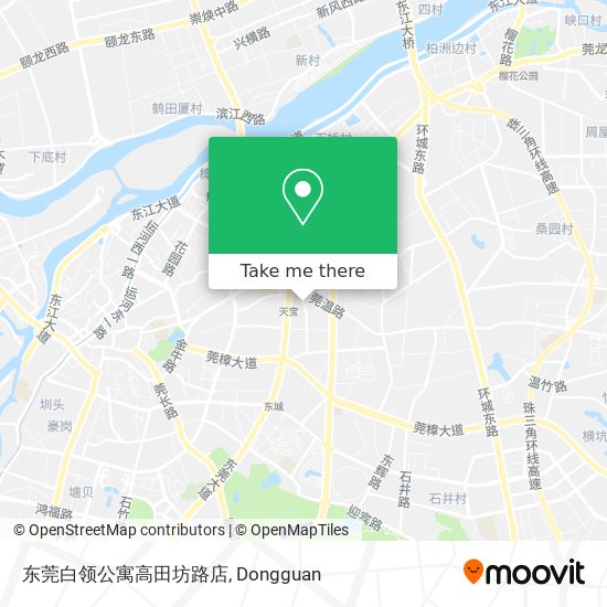 东莞白领公寓高田坊路店 map