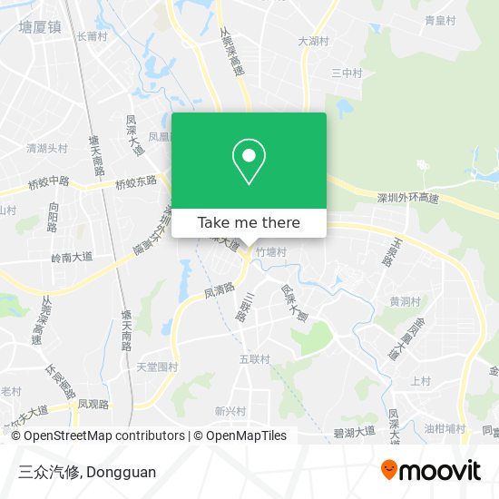 三众汽修 map