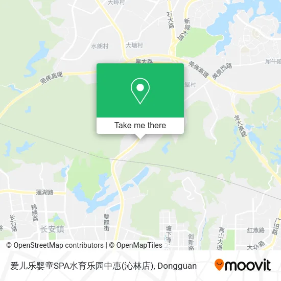 爱儿乐婴童SPA水育乐园中惠(沁林店) map