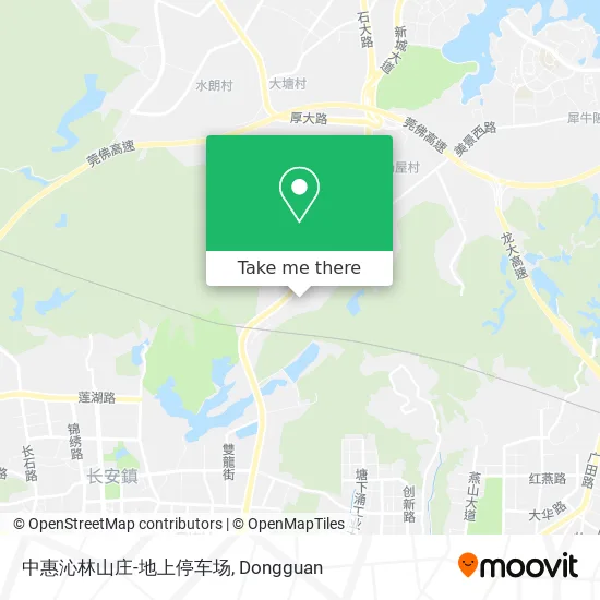 中惠沁林山庄-地上停车场 map