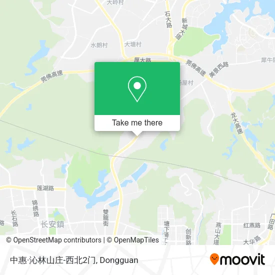 中惠·沁林山庄-西北2门 map