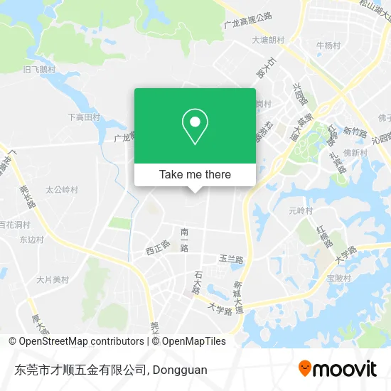 东莞市才顺五金有限公司 map