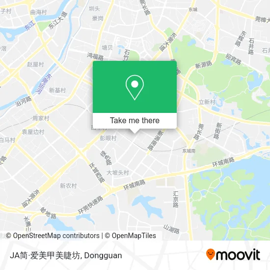 JA简·爱美甲美睫坊 map