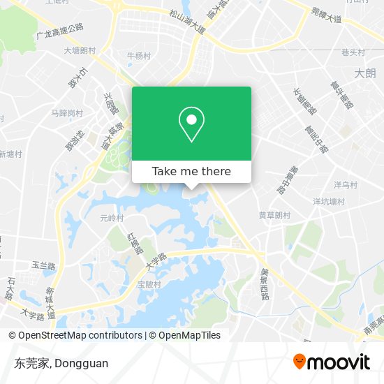 东莞家 map