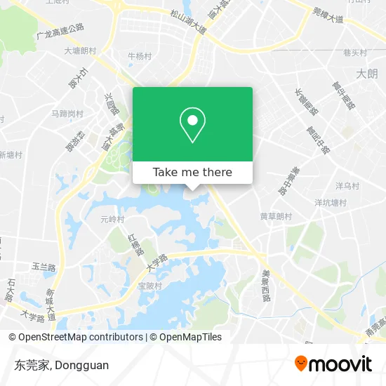 东莞家 map