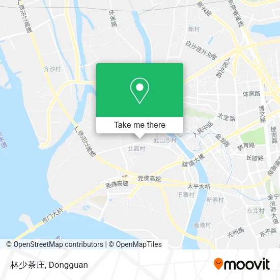林少茶庄 map
