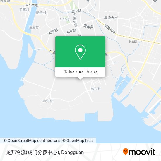 龙邦物流(虎门分拨中心) map