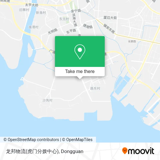 龙邦物流(虎门分拨中心) map