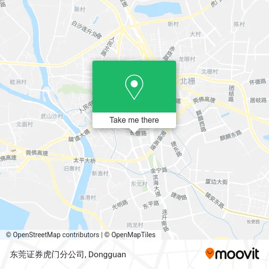 东莞证券虎门分公司 map