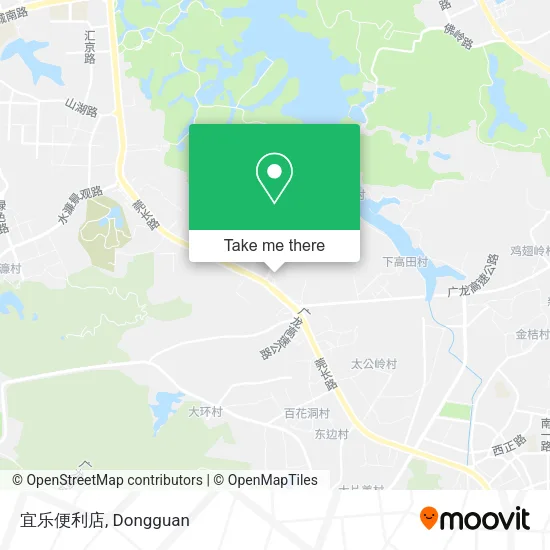宜乐便利店 map