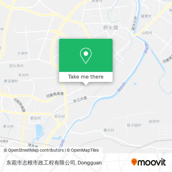 东菀市志根市政工程有限公司 map