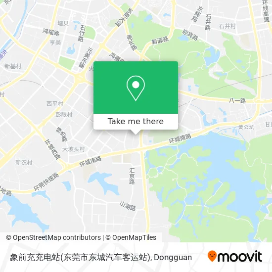 象前充充电站(东莞市东城汽车客运站) map
