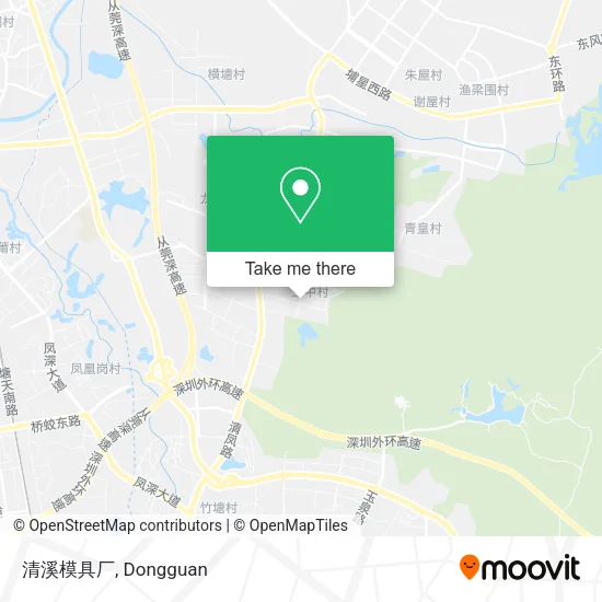 清溪模具厂 map