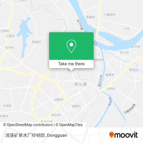 清溪矿泉水厂经销部 map