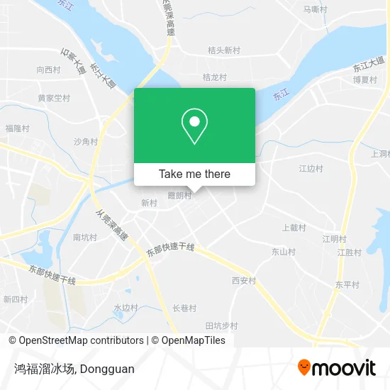 鸿福溜冰场 map