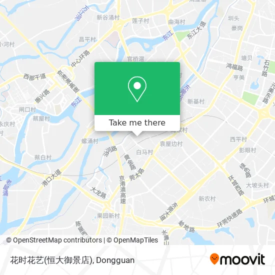 花时花艺(恒大御景店) map