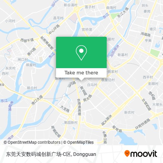 东莞天安数码城创新广场-C区 map