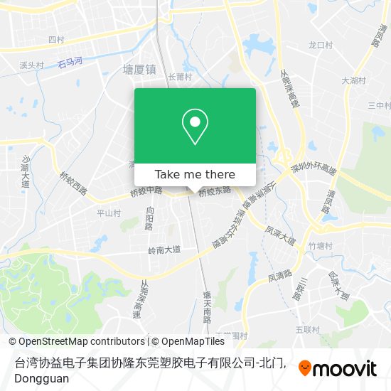 台湾协益电子集团协隆东莞塑胶电子有限公司-北门 map