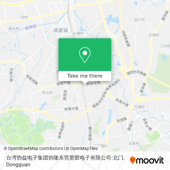 台湾协益电子集团协隆东莞塑胶电子有限公司-北门 map