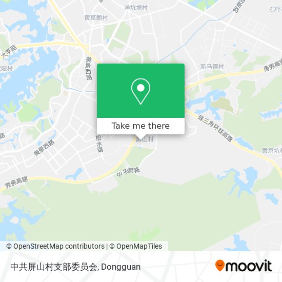 中共屏山村支部委员会 map