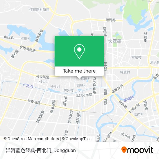 洋河蓝色经典-西北门 map