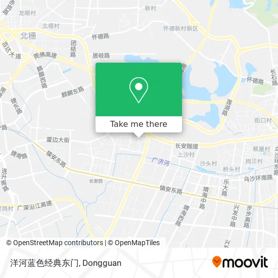 洋河蓝色经典东门 map