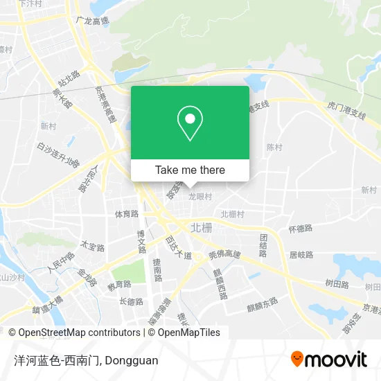 洋河蓝色-西南门 map