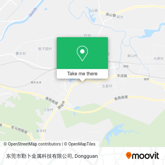 东莞市勤卜金属科技有限公司 map