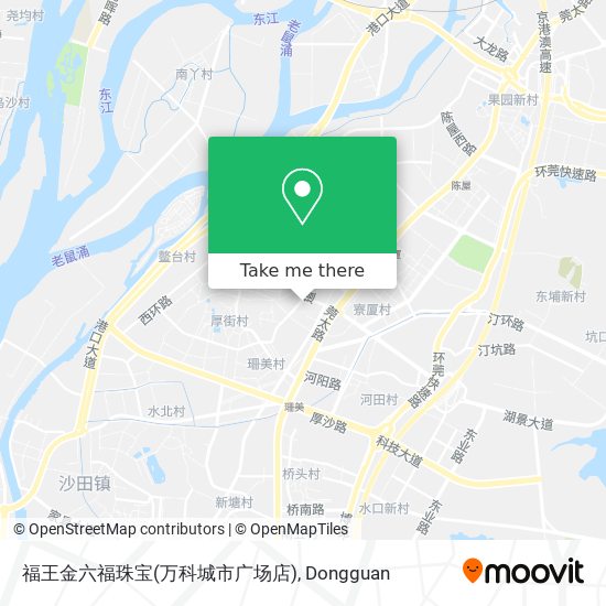 福王金六福珠宝(万科城市广场店) map