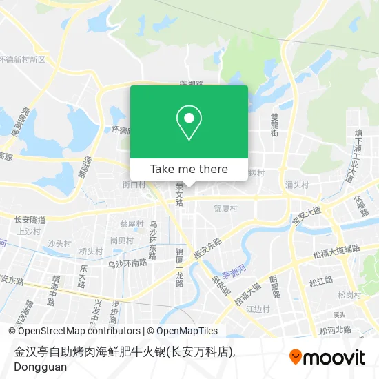 金汉亭自助烤肉海鲜肥牛火锅(长安万科店) map