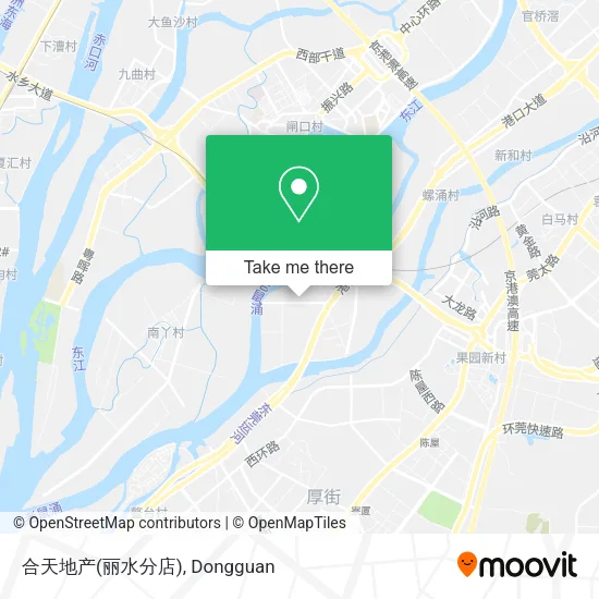 合天地产(丽水分店) map