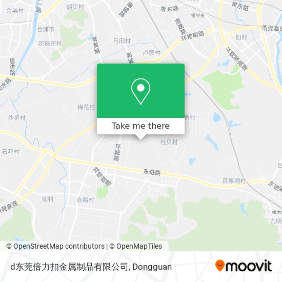 d东莞倍力扣金属制品有限公司 map