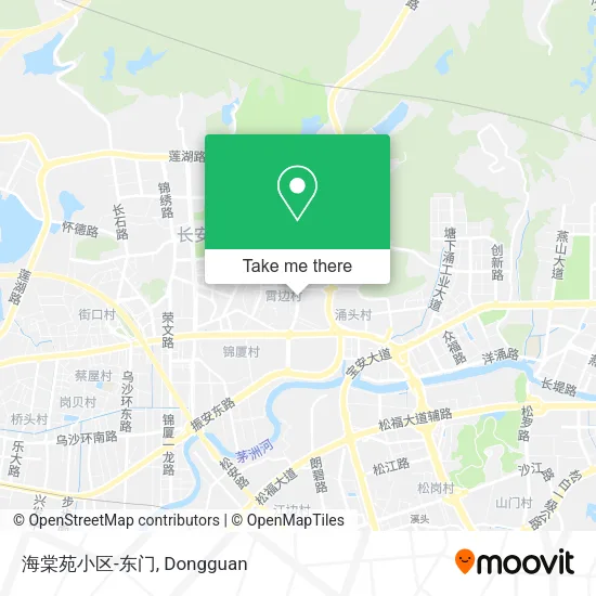 海棠苑小区-东门 map