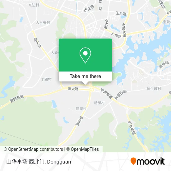 山华李场-西北门 map
