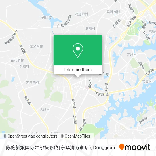薇薇新娘国际婚纱摄影(凯东华润万家店) map