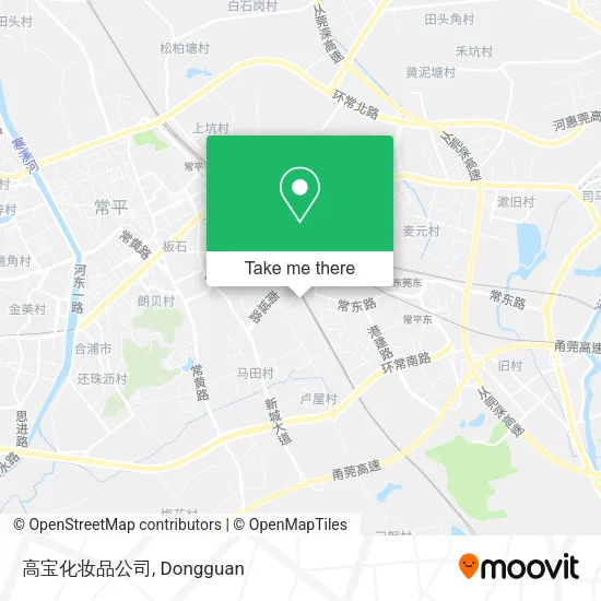 高宝化妆品公司 map