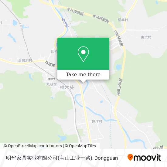 明华家具实业有限公司(宝山工业一路) map