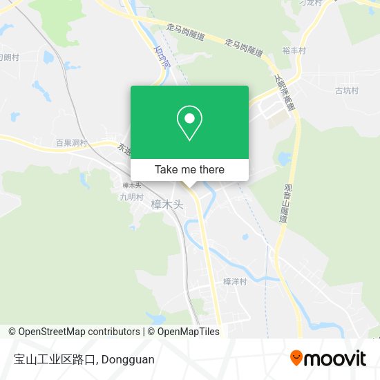 宝山工业区路口 map