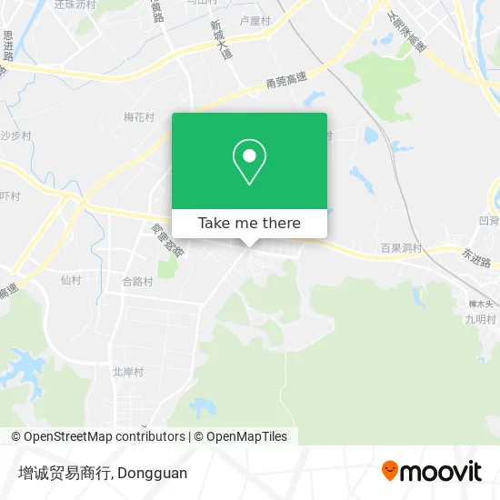 增诚贸易商行 map