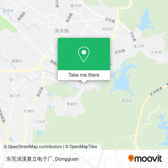 东莞清溪夏立电子厂 map