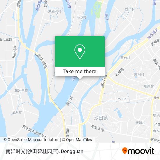 南洋时光(沙田碧桂园店) map