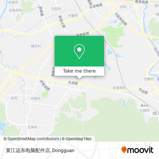 黄江远东电脑配件店 map